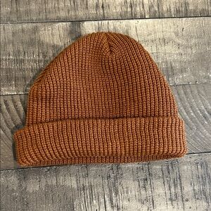 Chick Pea Rust Knit Beanie